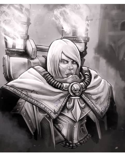 Canoness Eleanor Blanche by Drew Paliès Canoness Eleanor Blanche by Drew Paliès