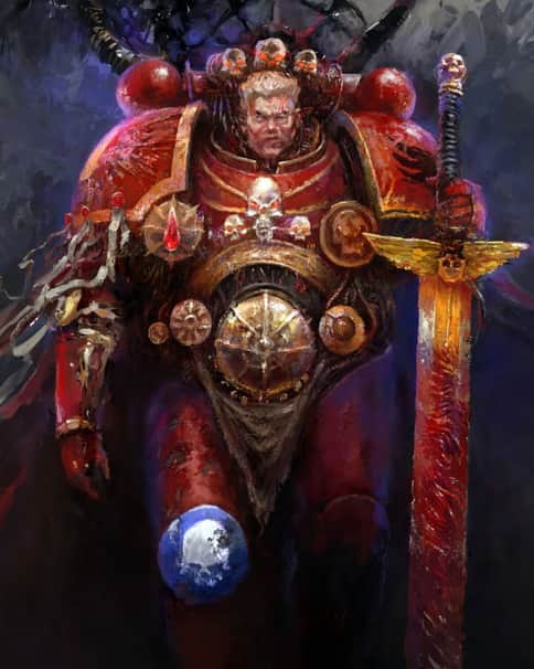Corrupt Knight of Sanguinius by Živko Kondić 