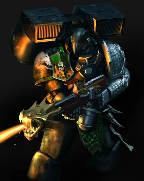 Deathwatch Salamander by George Earl Abalayan 