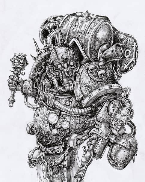 Foul Blightspawn by Maximilian Kuhn 