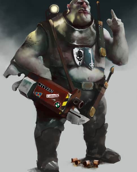 Giant Subhuman by Christophe Bultiau