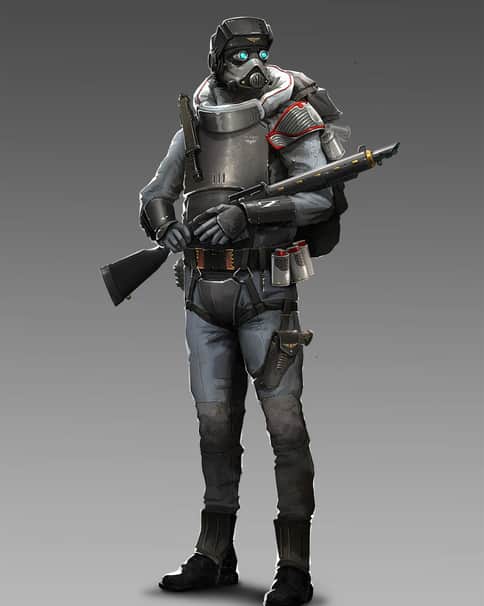 Inquisitorial Stormtrooper by Charles Lin 