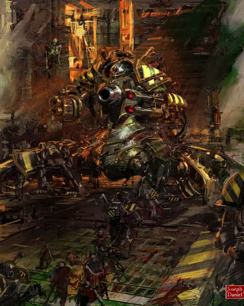 Iron Warriors Defiler by Joseph Daniel Culp 
