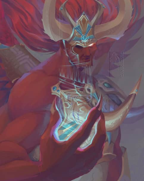 Magnus the Red by TakenGrave Magnus the Red by TakenGrave