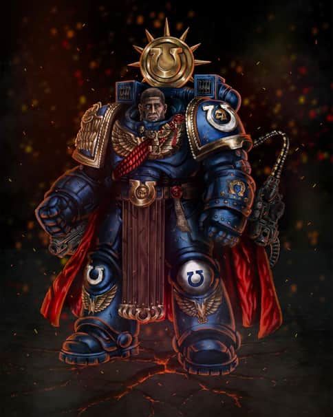 Marneus Calgar by Seth Golleher Marneus Calgar by Seth Golleher