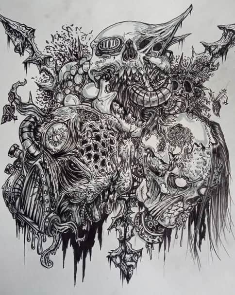 Nurgle Icon by Maximilian Kuhn 
