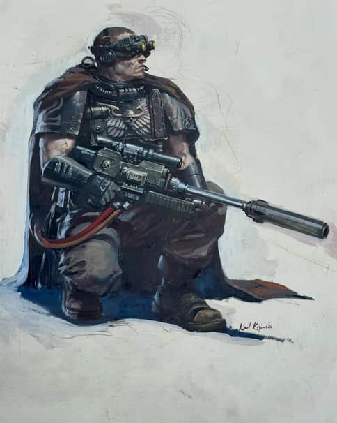 Raven Guard Scout by Karl Kopinski 