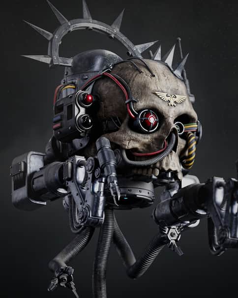 Servo-Skull by Christophe Durand Deshaies Servo-Skull by Christophe Durand Deshaies