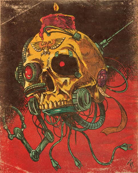 Servo-Skull by Frederik Hornung 