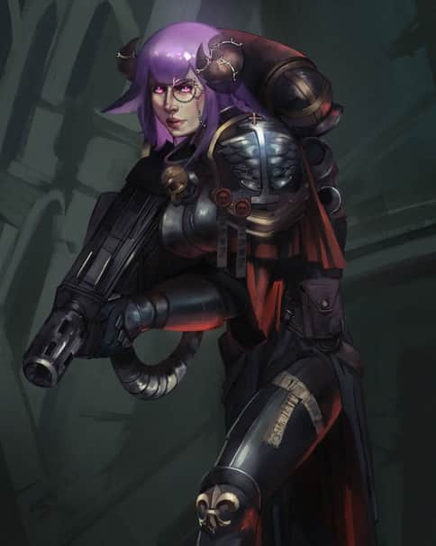 Sister of Battle by Carlos Betancourt 