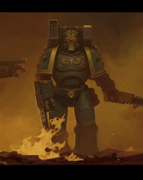 Space Marines by Bruno Biazotto 