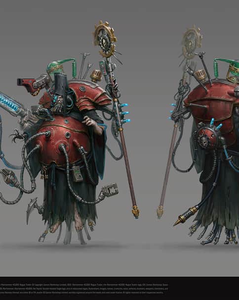 Tech-Priest Manipulus by Dmitriy Galkin 