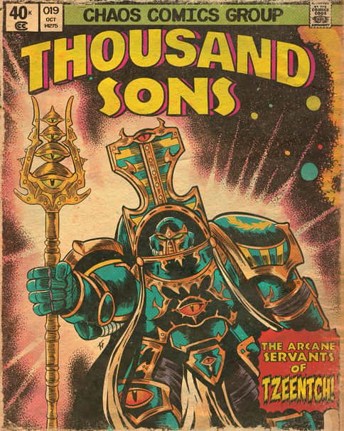 Thousand Sons by Frederik Hornung 
