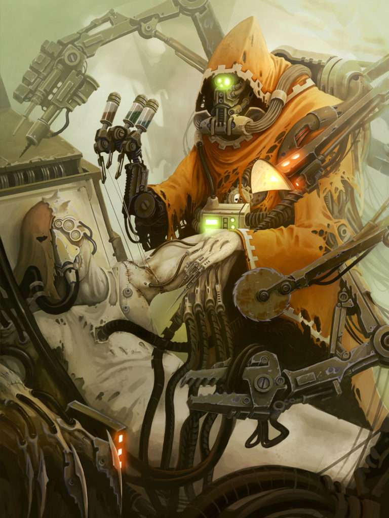 Dark Mechanicus Surgeon by Nikolaus Ingeneri 