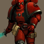 Deadpool Space Marine by Diego Fonteriz (FonteArt | madeoutoffoam)
