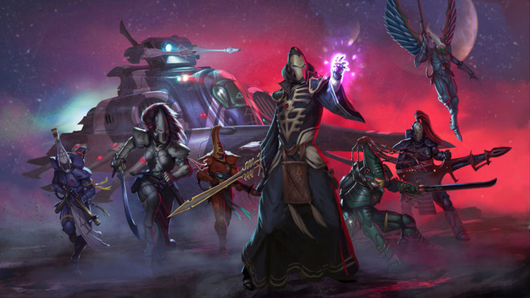 Eldar Faction Splash by Diego Gisbert Llorens 