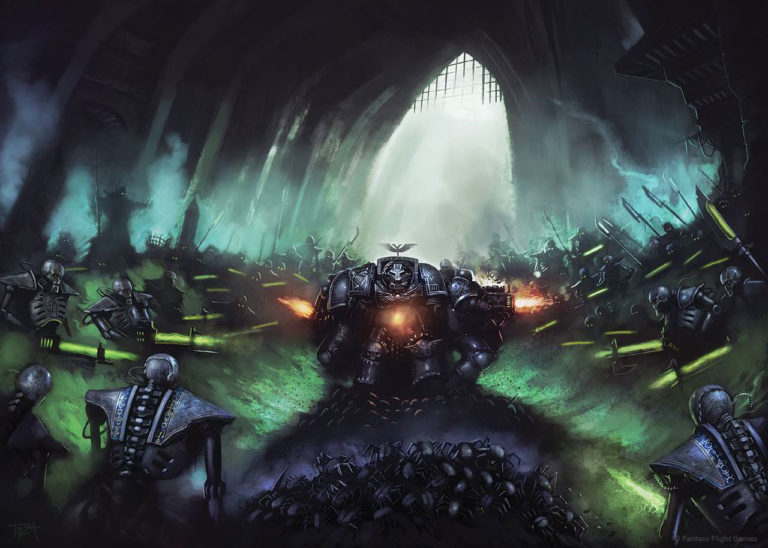 Necron vs Space Marines: Awakening by Timo Karhula 