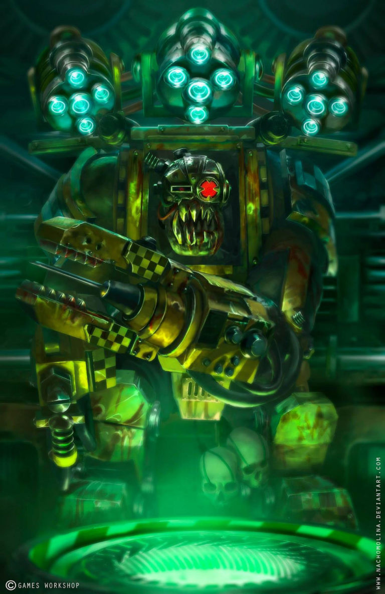 Ork Big Mek by Nacho Molina 