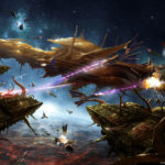 Armada of Iyanden vs Plague Swarm by Emile Denis (Trishkell)