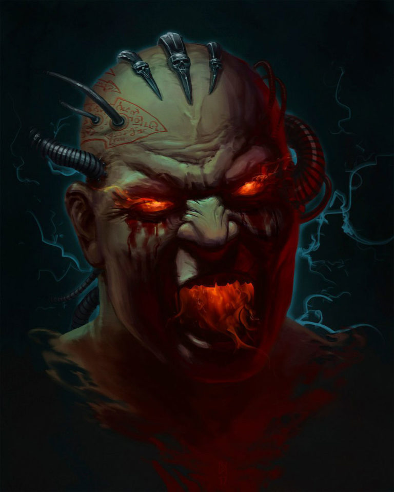 Chaos Psyker by Ruslan Korovkin 