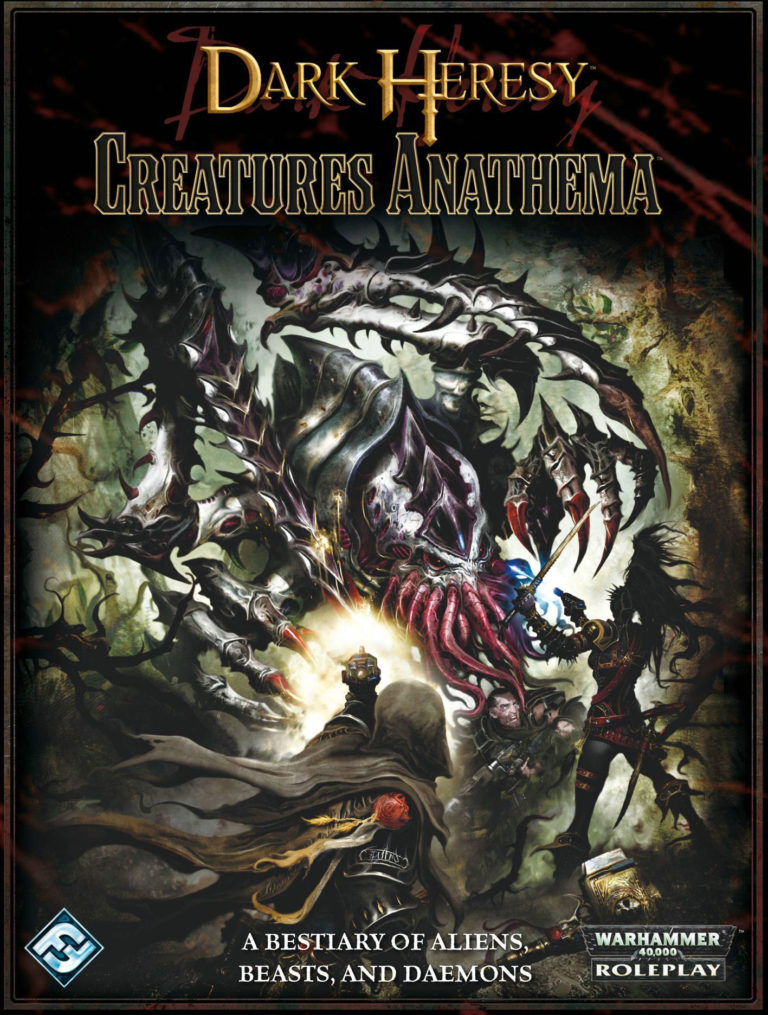 Dark Heresy Creatures by Clint Langley
