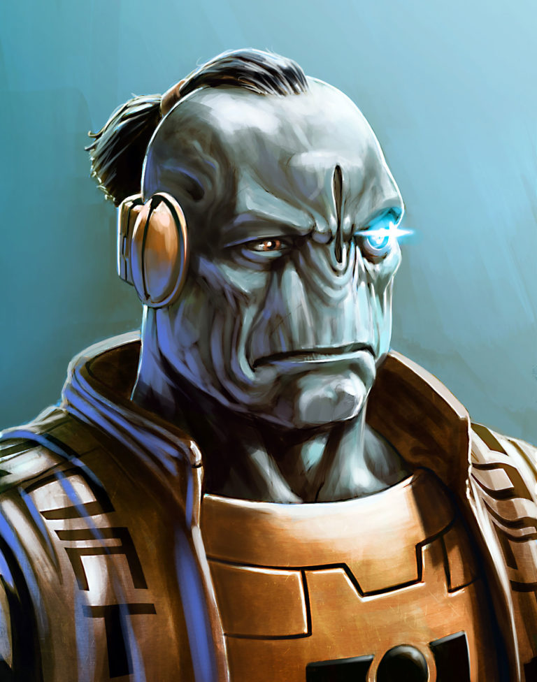 T’au Earth Caste Engineer by Edouard Boccard