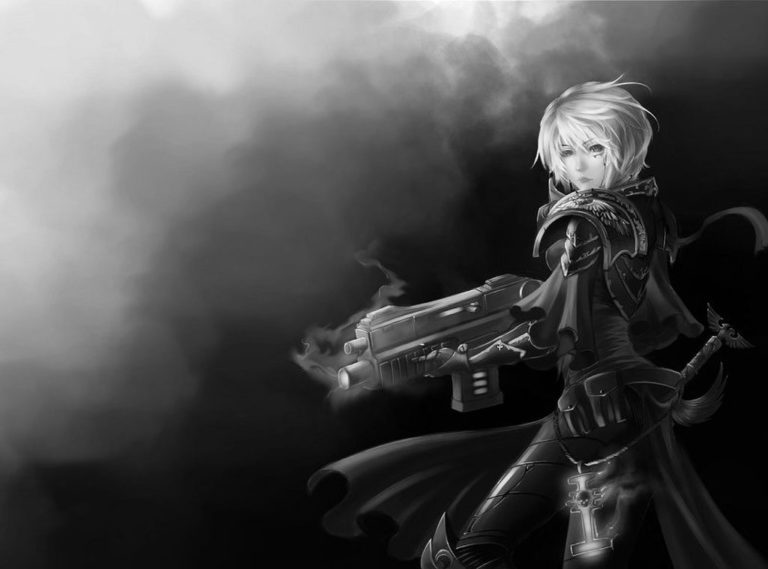 Battle Sisters’ Honor Guard by Frankgu
