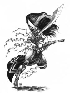 Howling Banshee by Mark Gibbons Howling Banshee by Mark Gibbons