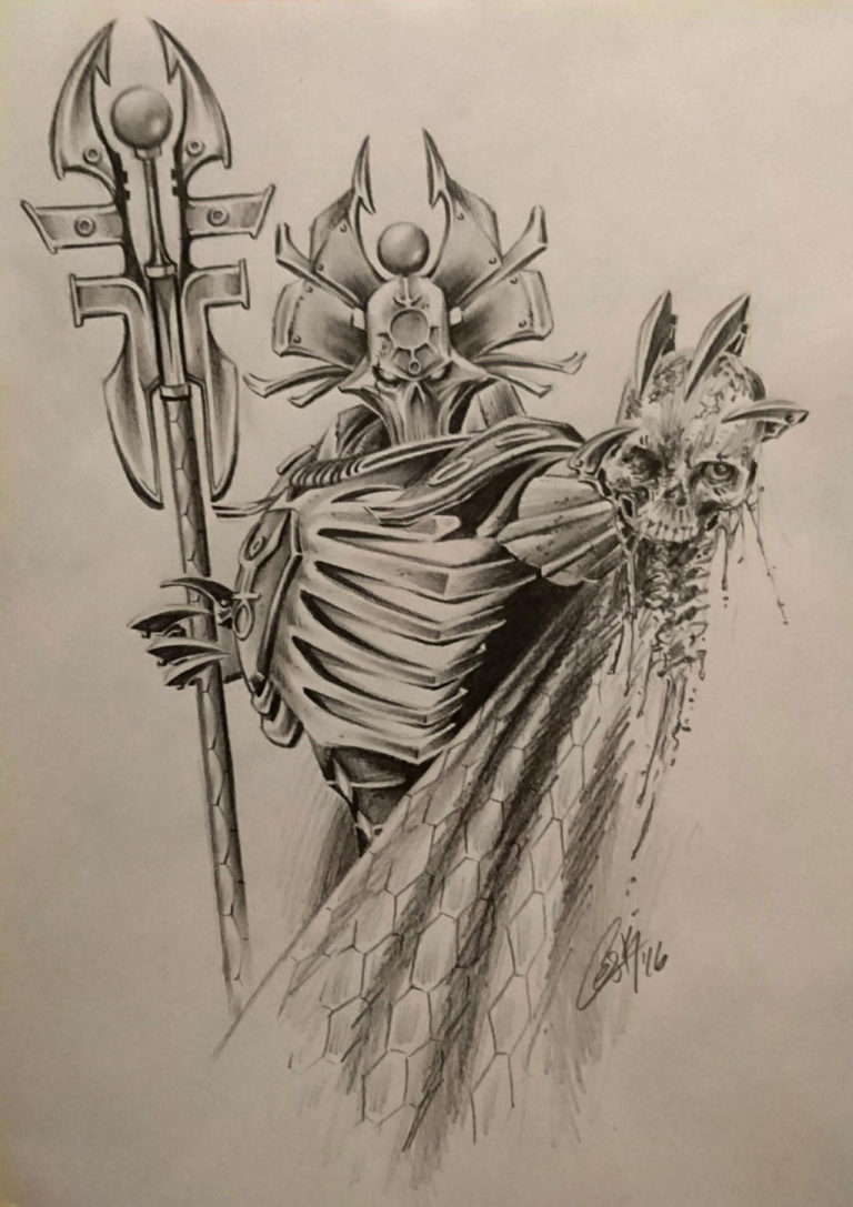 Imotekh the Stormlord by Cecilia Murillo Valdez Imotekh the Stormlord by Cecilia Murillo Valdez
