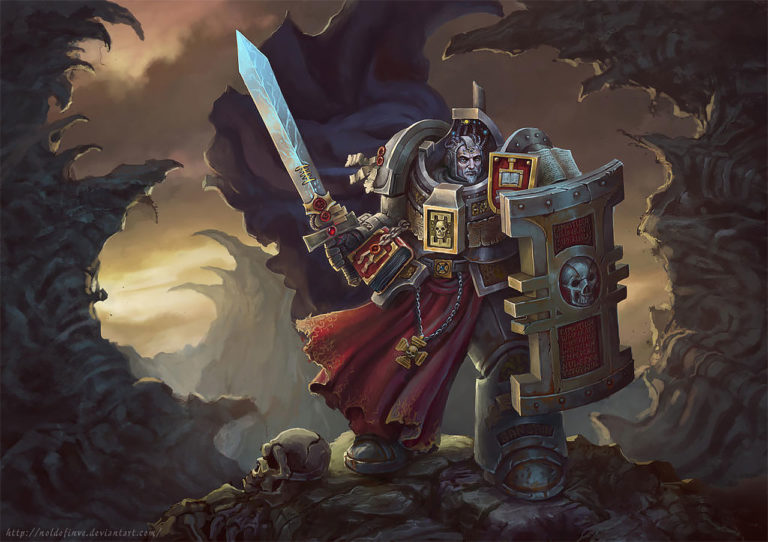 Kaldor Draigo – Eternal Crusader by Beata Kurkul 