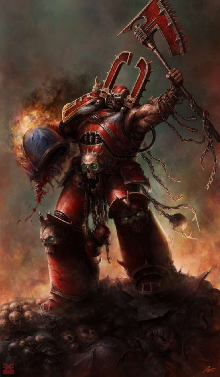 Kharn the Betrayer by Jinwoo Park 