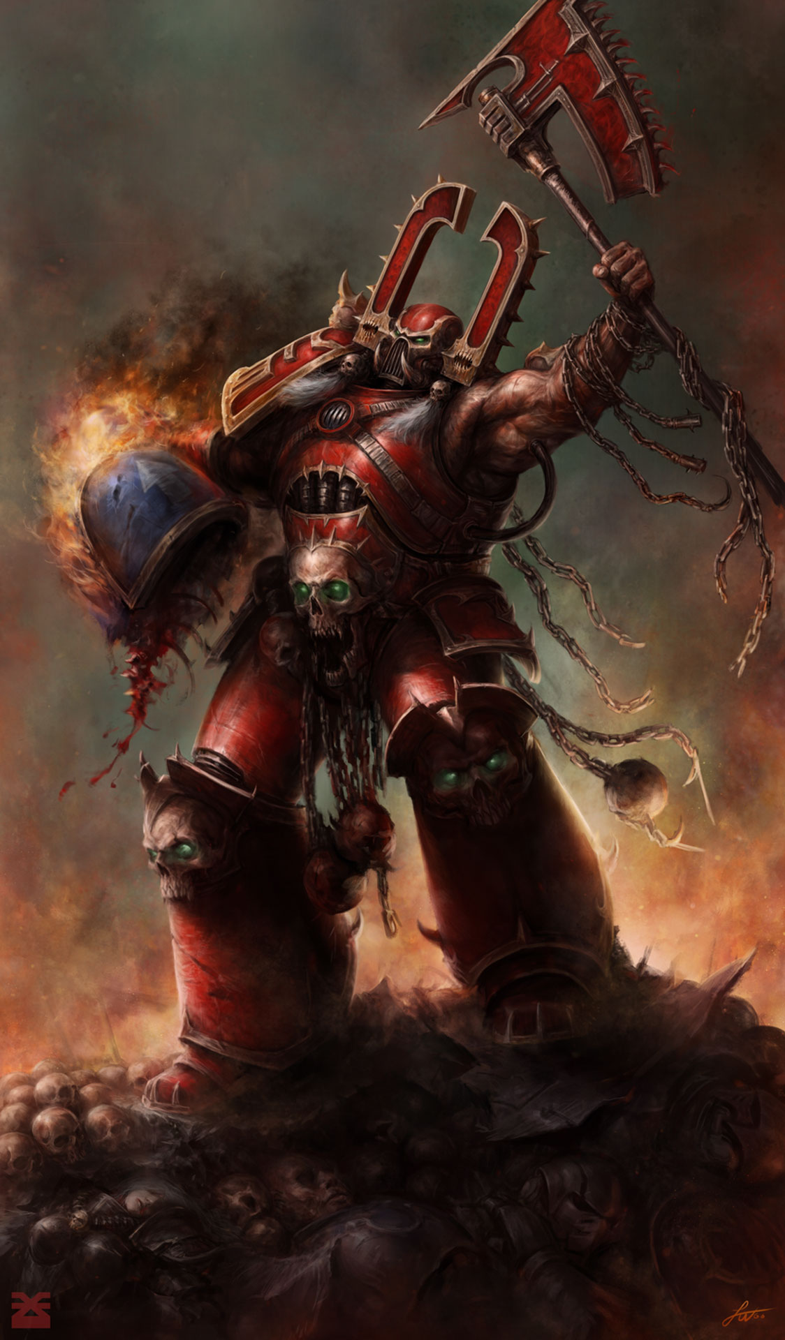Kharn the Betrayer by Jinwoo Park Kharn the Betrayer by Jinwoo Park