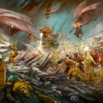 Khorne vs Lyanden Eldar by Diana Martinez (dianamtzcornejo)