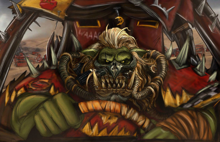 Mad Gork: The WAAAAAGH road! by Yuri Melentev 
