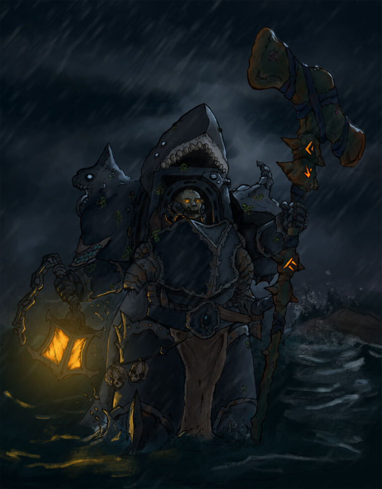 Shark Sorcerer by Andrei Kiselev 
