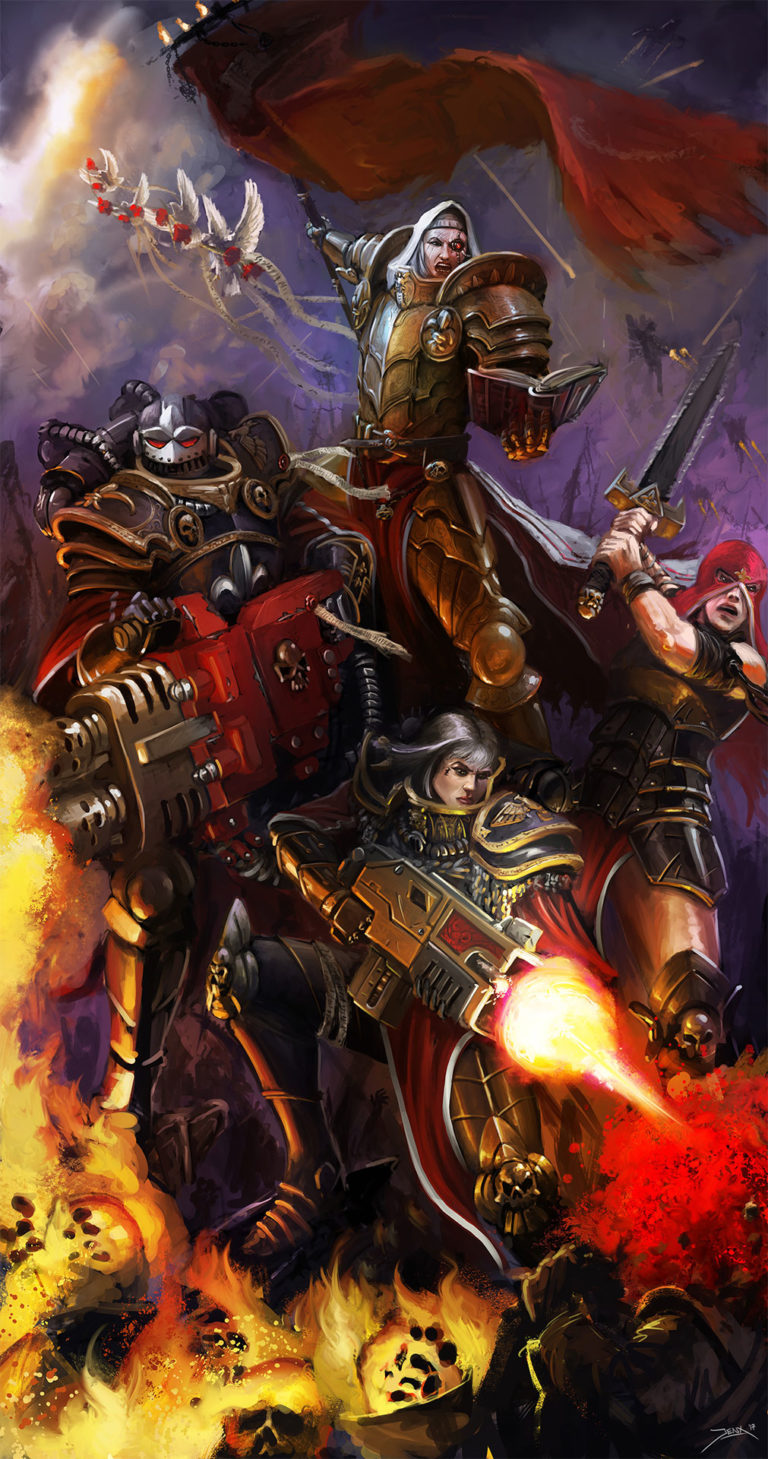 Sisters of Battle by Rob Jenx Sisters of Battle by Rob Jenx