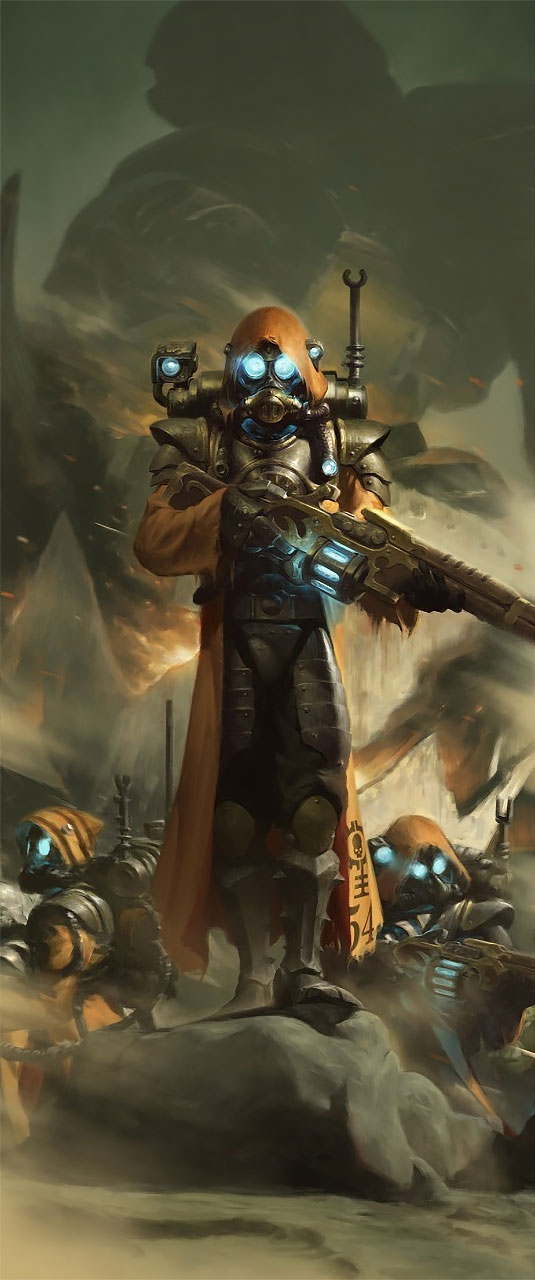 Skitarii by JiHun Lee