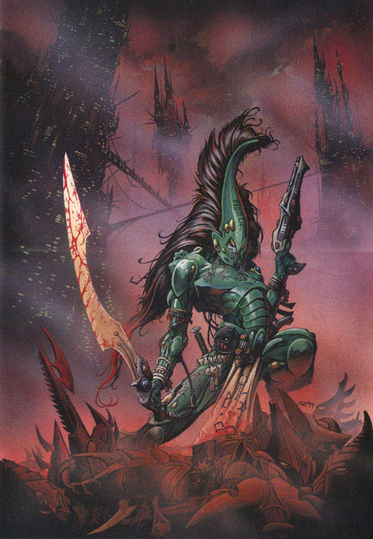 Striking Scorpions Exarch by Wayne Reynolds