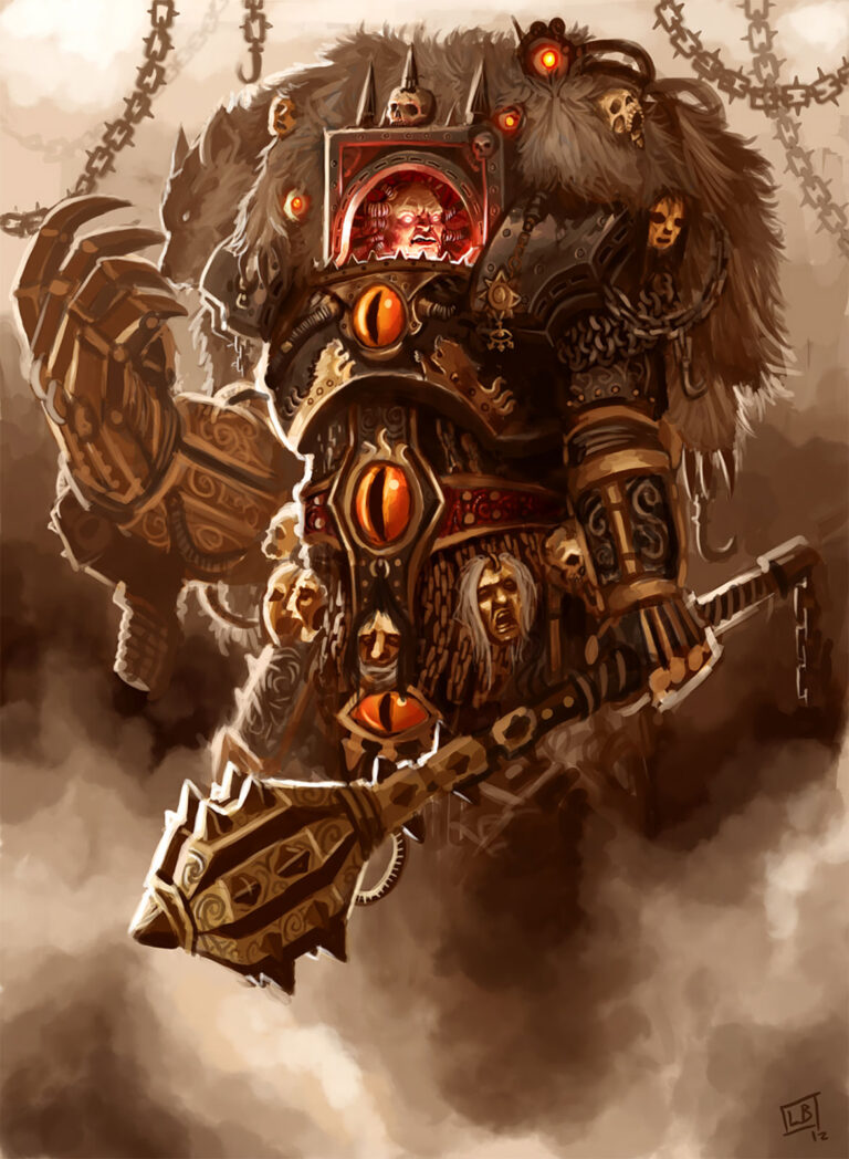 The Warmaster Horus by Lars Bundvad-Åmodt 