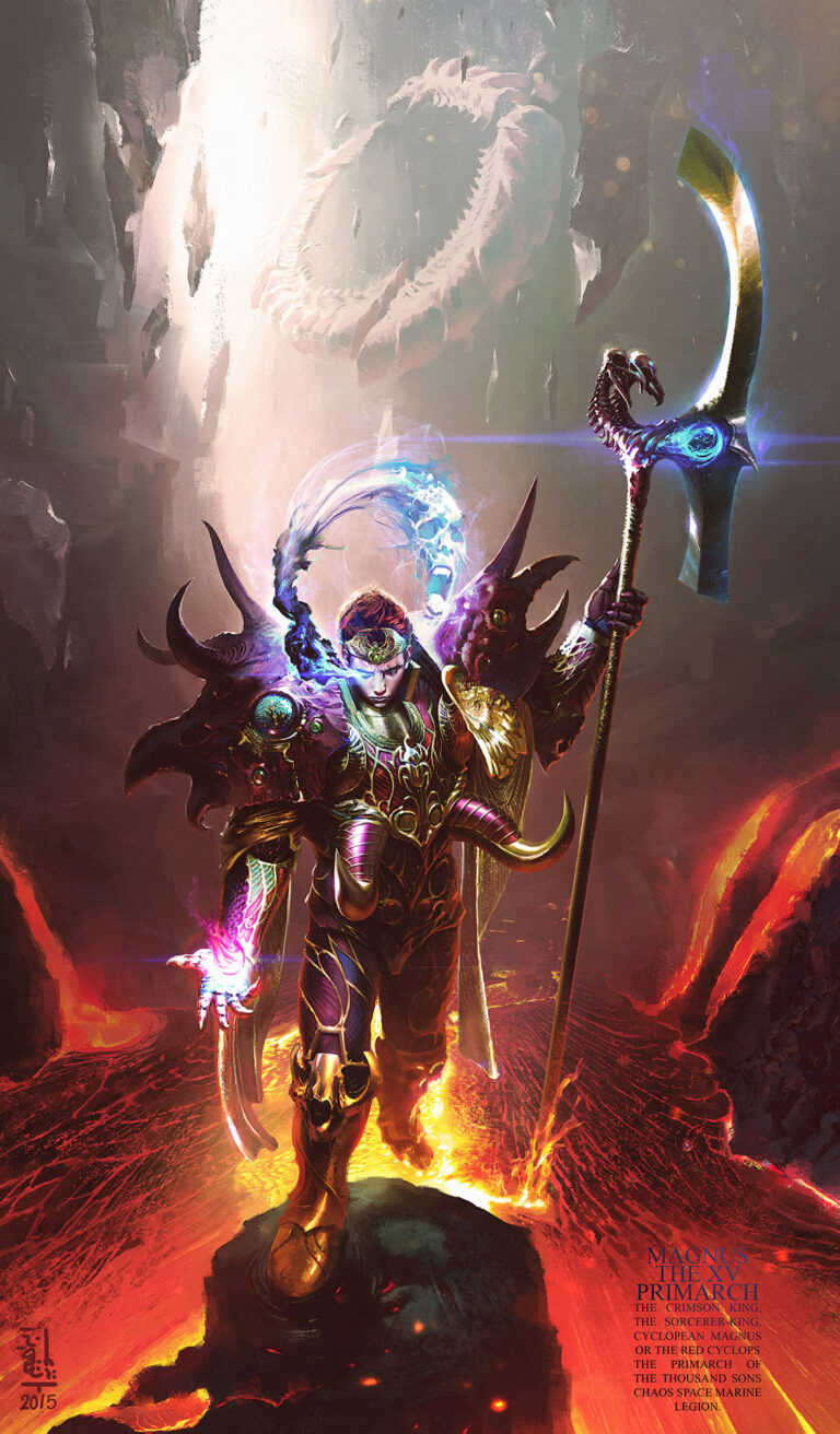 The XV Primarch by Ibrahem Swaid 