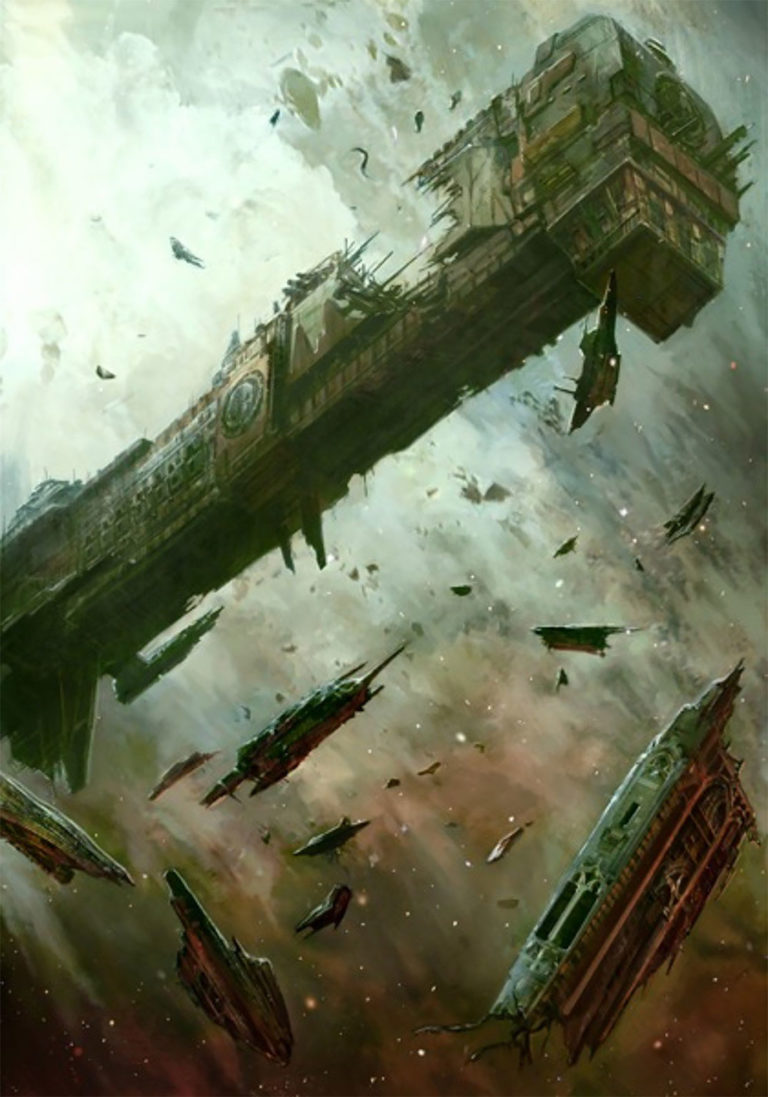 Wrecked Ship by Zachary Graves 