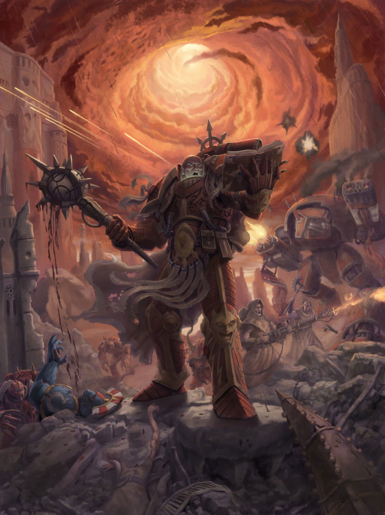 Lorgar by Jeff Porter 