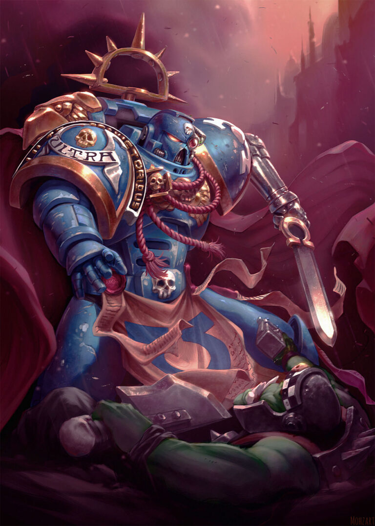 Ultramarine Commander by Mohammad Z. Mukhtar 