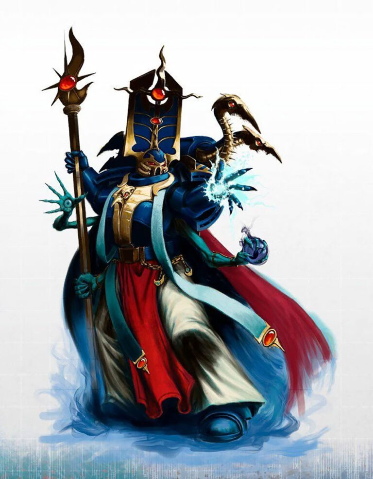 Thousand Sons: Exalted Sorcerer by David Gallagher 