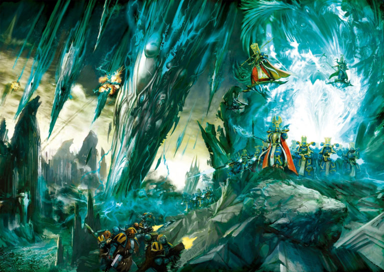Silver Towers of Tzeentch by Unknown Artists