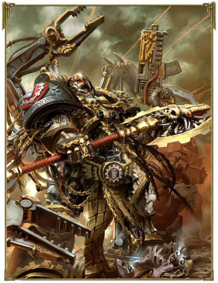 Iron Hands: Techmarine by Unknown Artists