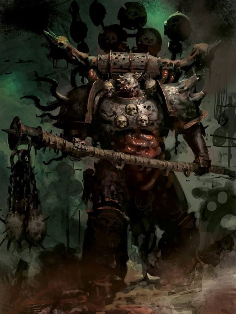 Nurgle’s Gift & The Tallyman by Paul Dainton 
