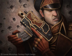 Commissarial Bolt Pistol by Mark Bulahao