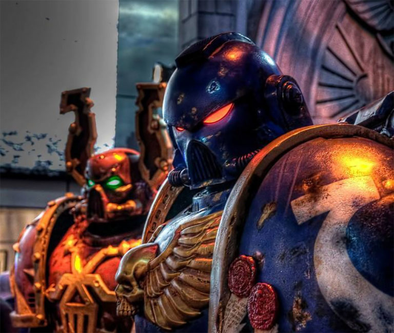 Ultramarines and Khorne by Relic Games