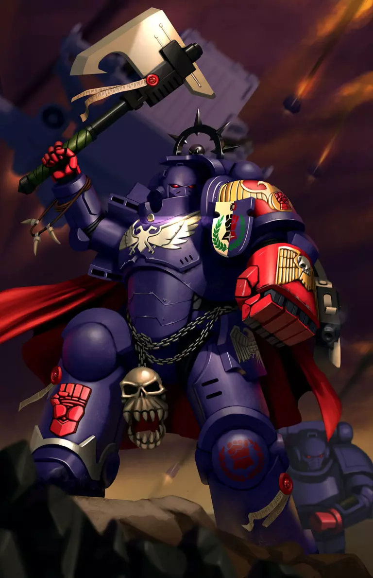 Crimson Fists Warhammer 40K Artwork - Page 2 of 2 - 40K Gallery